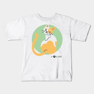 t-shirt for cat lovers Kids T-Shirt